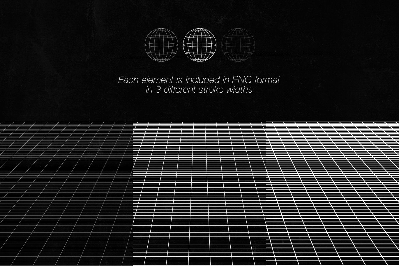 Wireframe Topo Elements Vectors（429836）